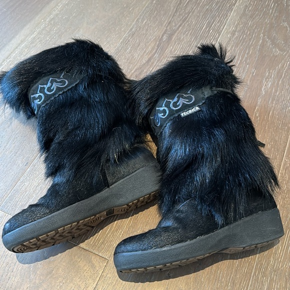 Tecnica Skandia Black Goat Real Fur Boots 6, 36 - Picture 5 of 9